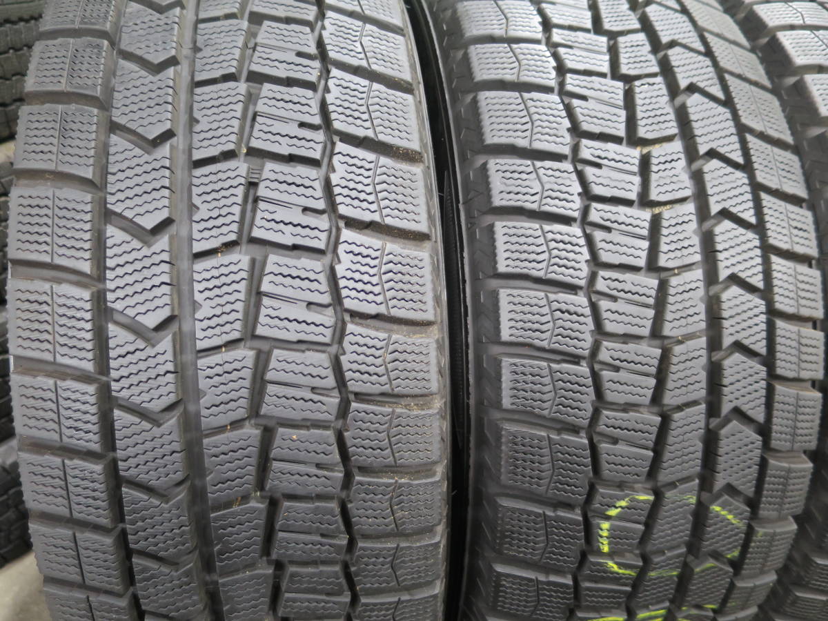 18年製バリ山 215/60R17 96Q ◆ダンロップ WINTER MAXX WM02◆ 4本 B770 スタッドレス_画像2