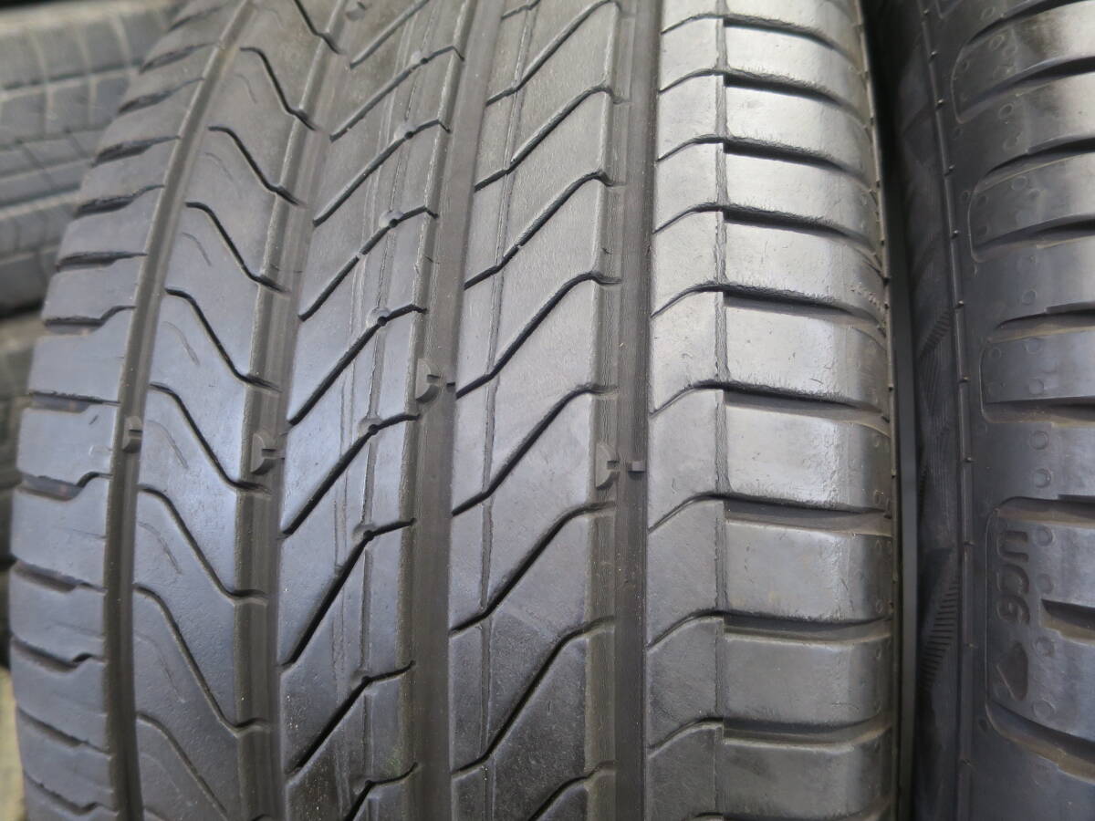 21年製 225/50R17 98W ◆CONTINENTAL ULTRA CONTACT UC6◆ 2本 J933 夏タイヤ_画像4