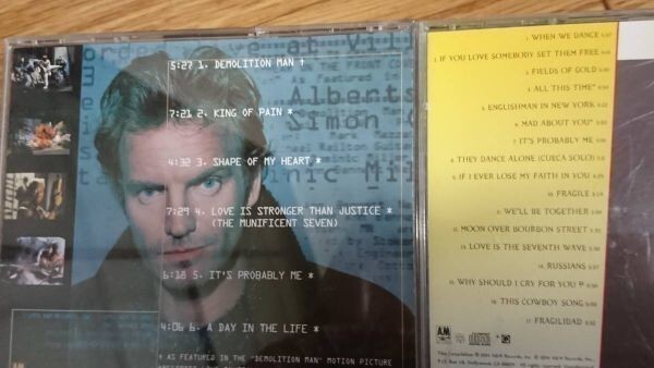 ★☆Ｓ05899 スティング（Sting)【Demolition Man】【The Best Of Sting 1984-1994】 CDアルバムまとめて２枚セット☆★の画像3