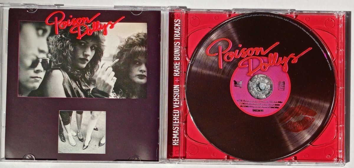 【初CD化】Poison Dollys レア音源&デモ音源収録のボーナスCD付2枚組 2023年発売【新規リマスター盤】_画像2