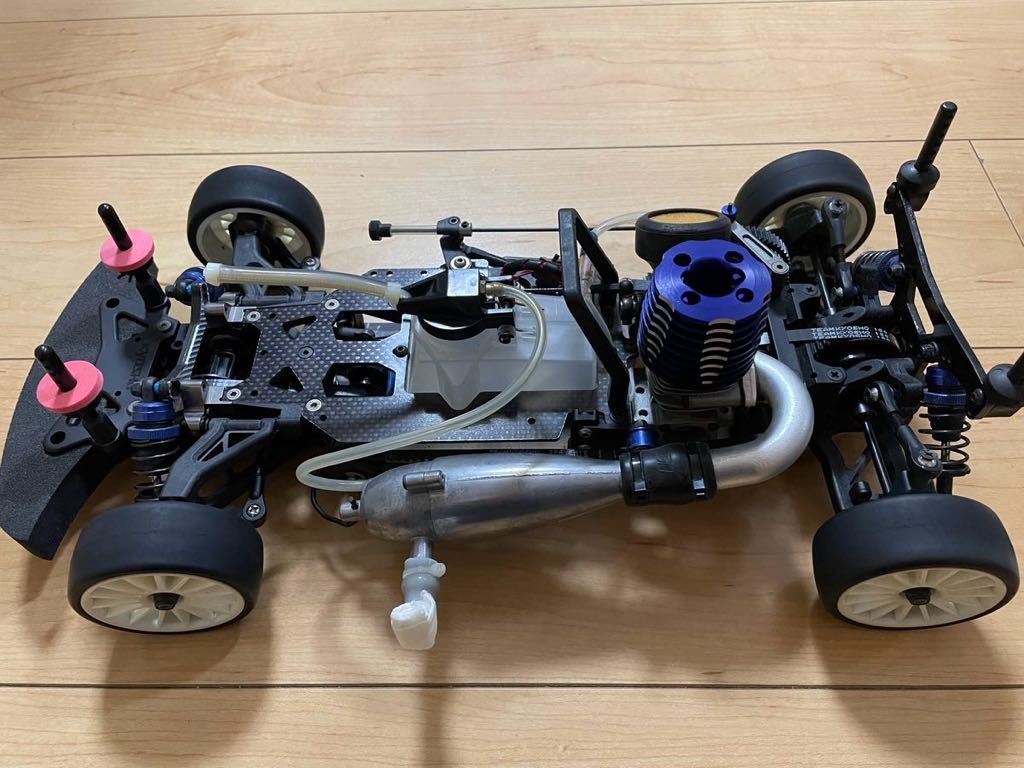 1/10 京商 GP エンジンカー V-ONE SR シャーシ オプション付き 1/10 京商 GP エンジンカー V-ONE SR シャーシ オプション付き