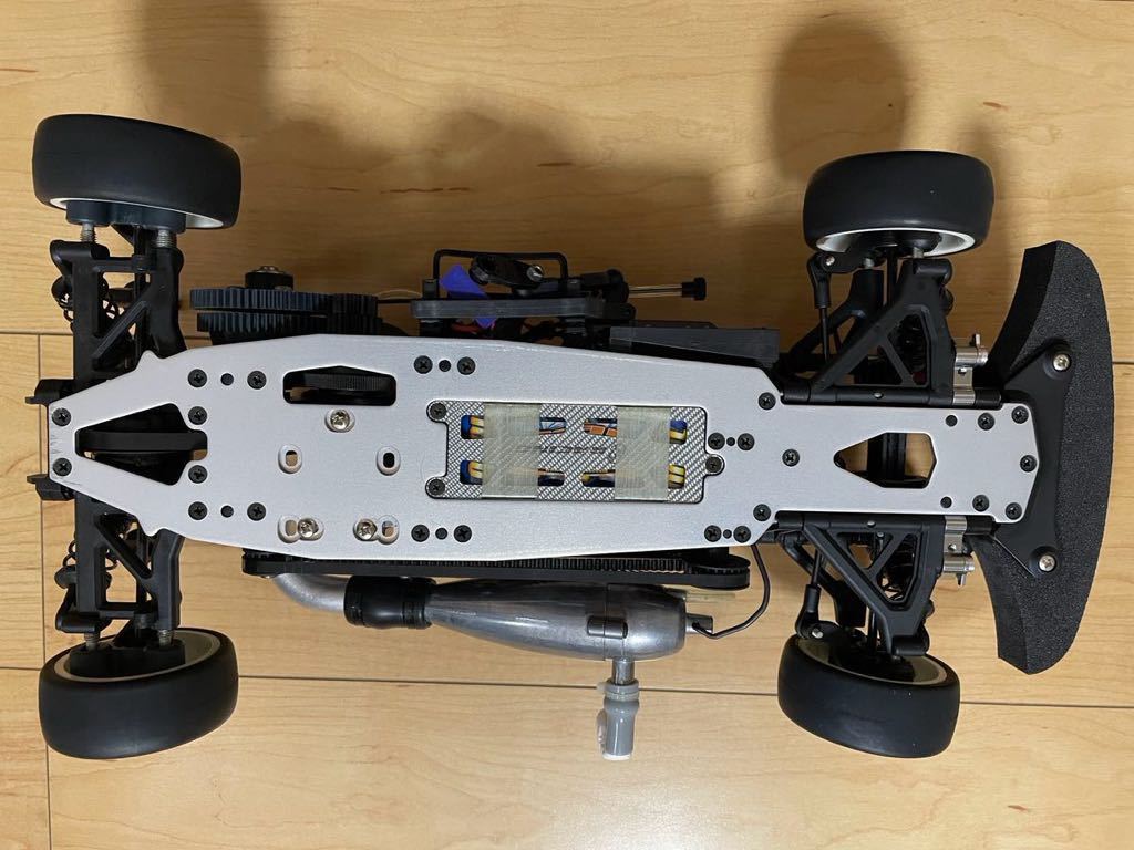 1/10 京商 GP エンジンカー V-ONE SR シャーシ オプション付き 1/10 京商 GP エンジンカー V-ONE SR シャーシ オプション付き
