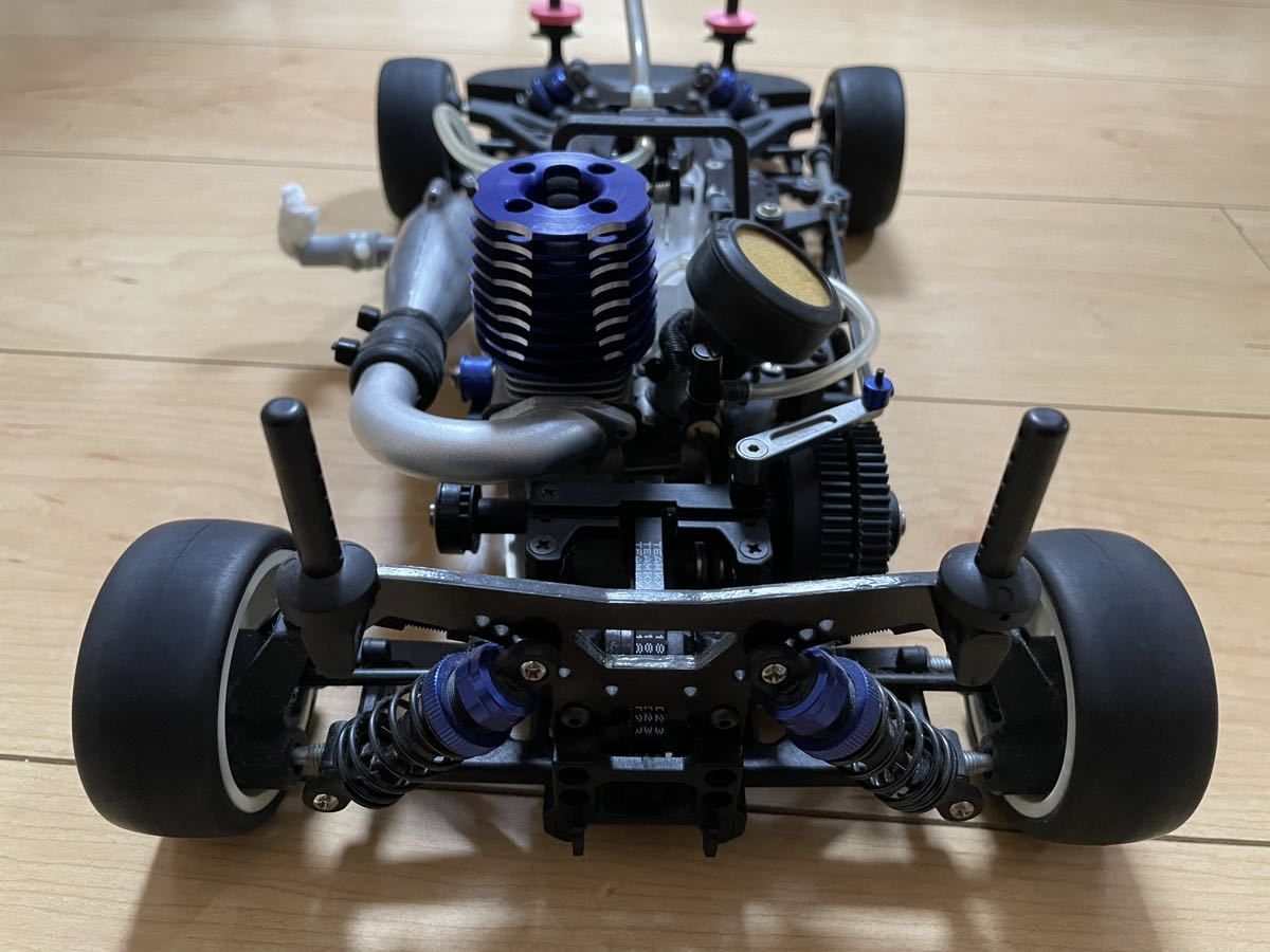 1/10 京商 GP エンジンカー V-ONE SR シャーシ オプション付き 1/10 京商 GP エンジンカー V-ONE SR シャーシ オプション付き
