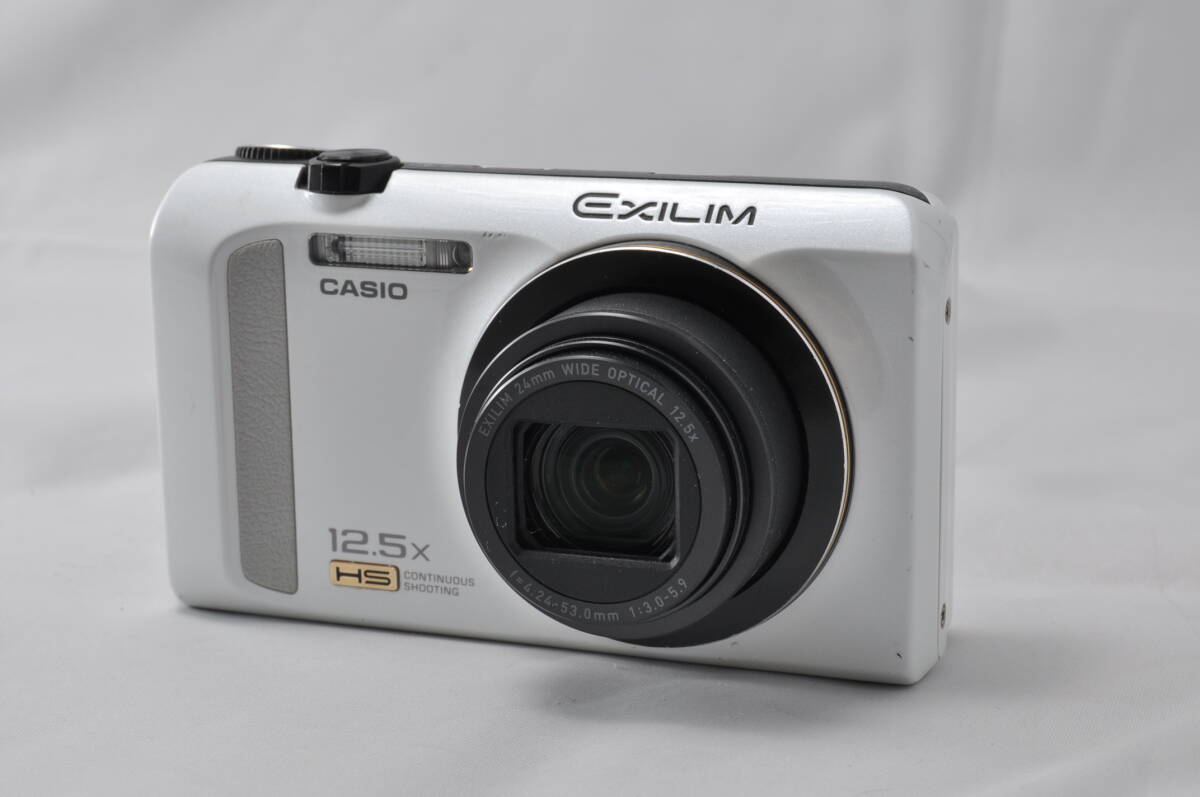 CASIO EX-ZR200 ホワイト カシオ コンパクトデジタルカメラ #24221b_画像8