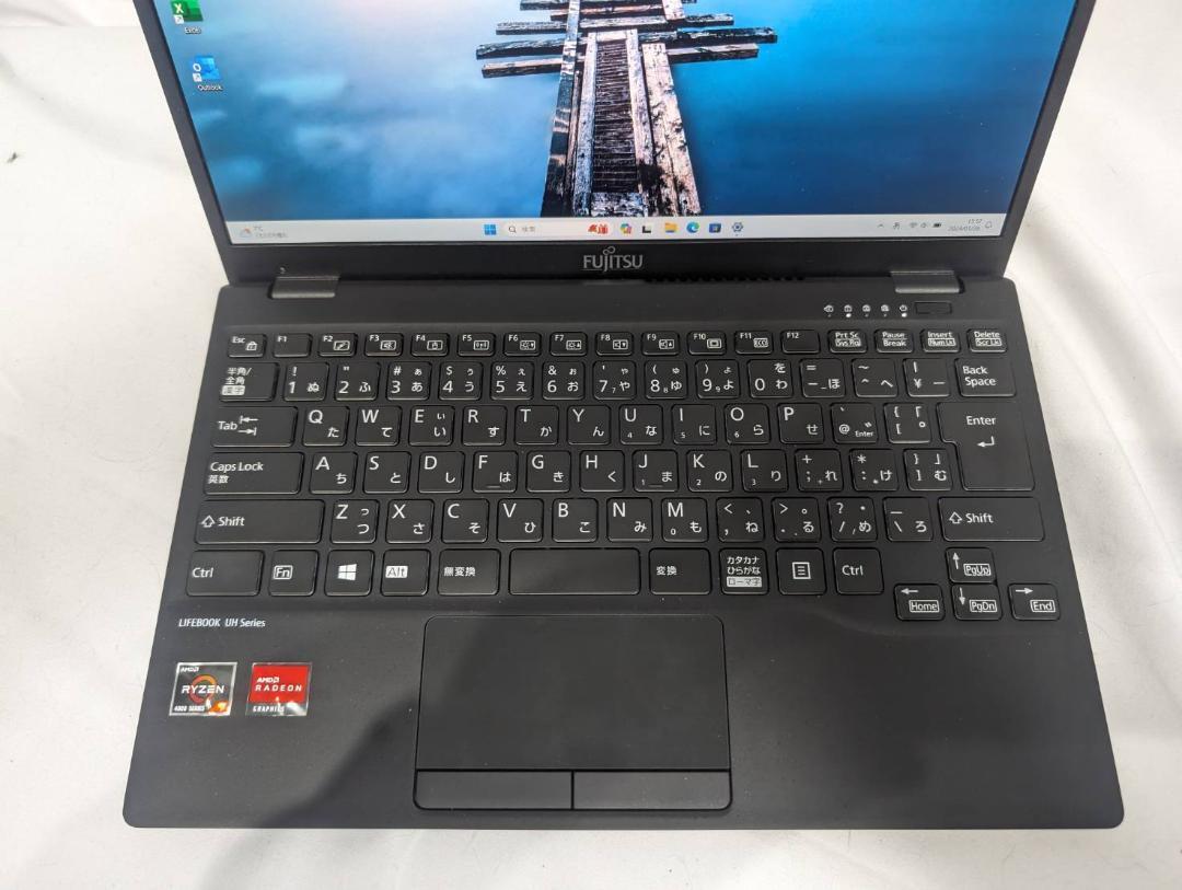 ☆高性能☆ 富士通 LIFEBOOK UH75/E3 Ryzen7 4700U メモリ8GB SSD512GB 13.3インチ Windows11 Office2021 ノートパソコン_画像3