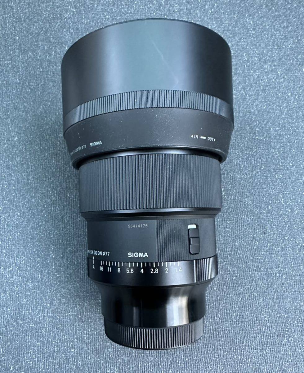 シグマ SIGMA 85mm F1.4 DG DN Art 大口径 単焦点レンズ ソニー Eマウント ミラーレス カメラ_画像6