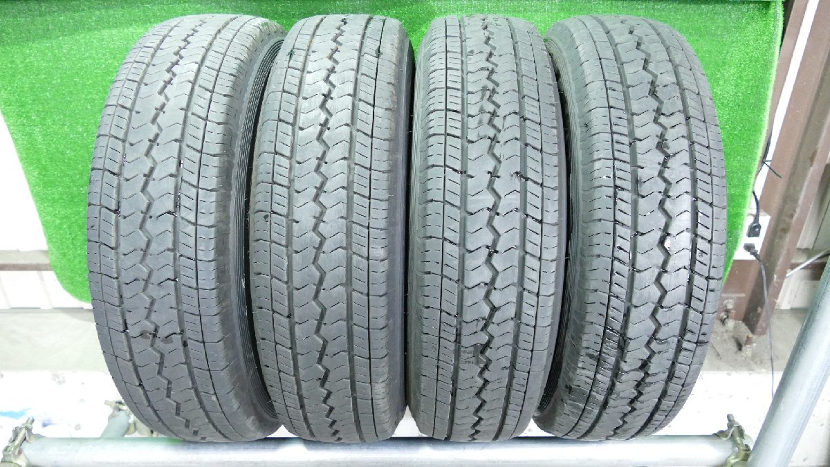 R6316IS トーヨータイヤ V-02e 195/80R15 107/105L LT 15インチ サマータイヤ 21年製 4本