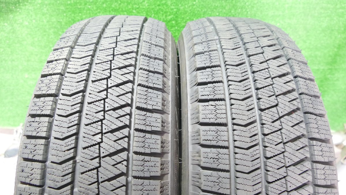 R6462IS ブリヂストン ブリザック VRX2 185/60R15 84Q 15インチ スタッドレス タイヤ 23年製 バリ山 2本_画像2