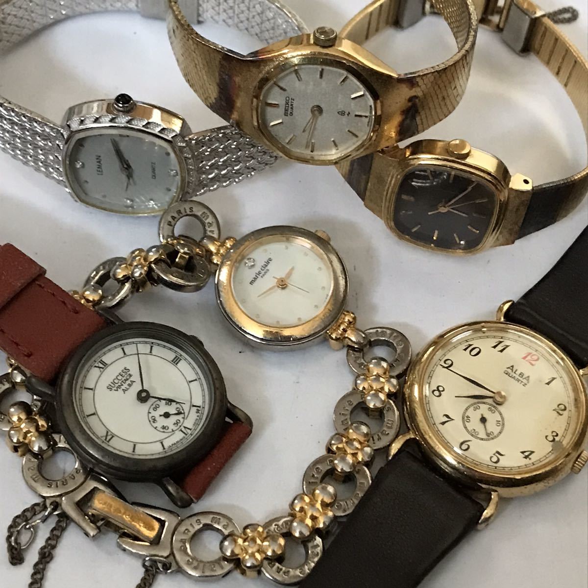 全て メイドインジャパン の腕時計 40本 LANCEL renoma NICOLE CASIO HORNET SEIKO CITIZEN Orient～ 大量 まとめ ゆうパック60サイズ 7_画像5