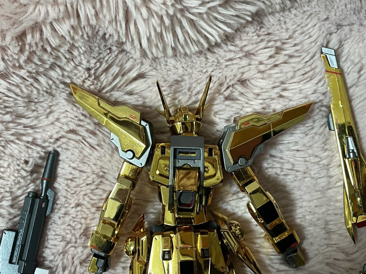 中古品 訳あり 箱無し ジャンク品扱い 超合金 METAL ROBOT魂 アカツキガンダム シラヌイ装備 送410~ 暁 不知火 SEED FREEDOM フリーダム_画像6