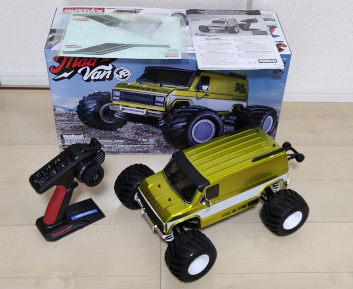 京商マッドバンVEブラシレスモーター プロポ付き Yahoo!オークション - 京商 マッドバン VE・ブラシレスモーター
