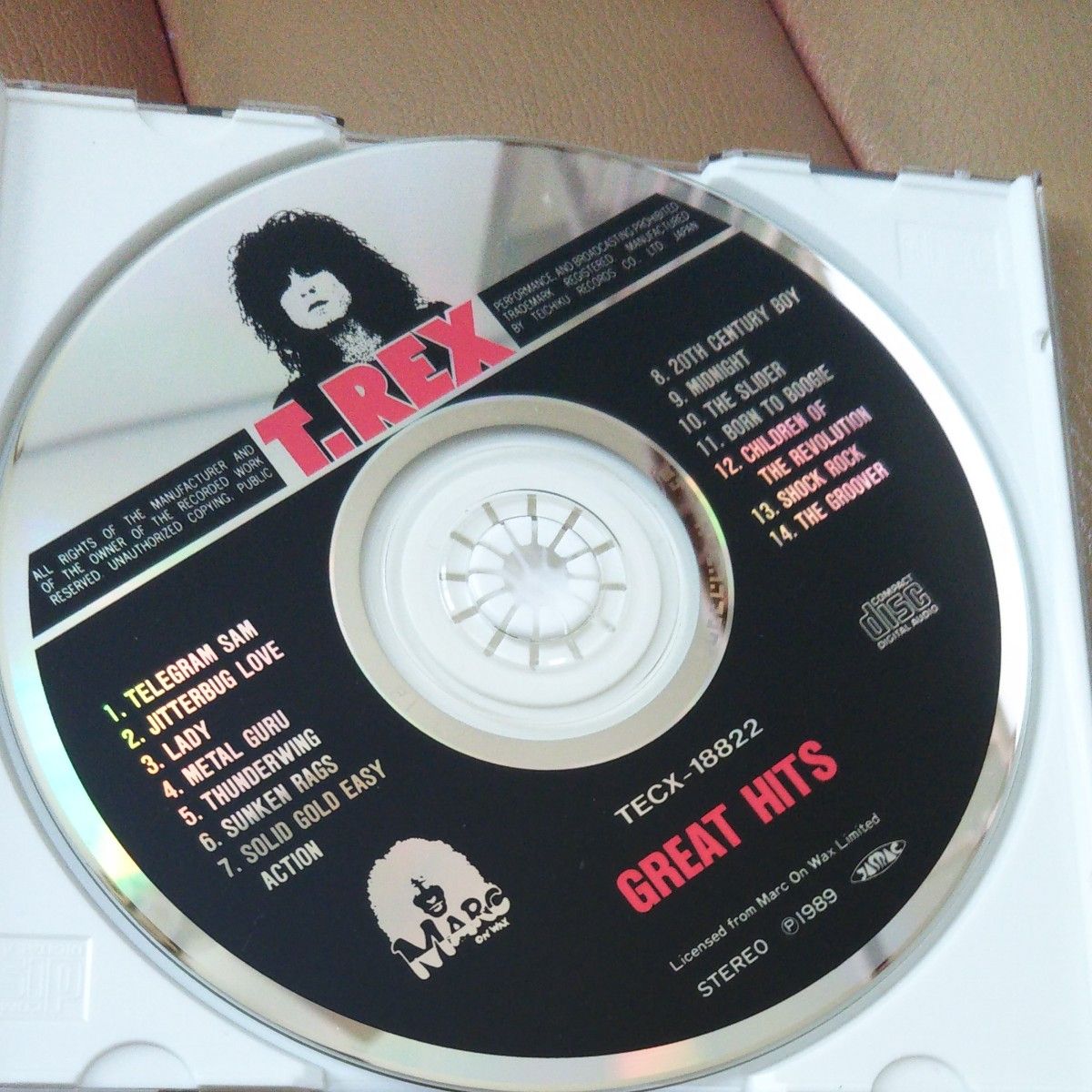 T-REX グレイトヒッツ CD