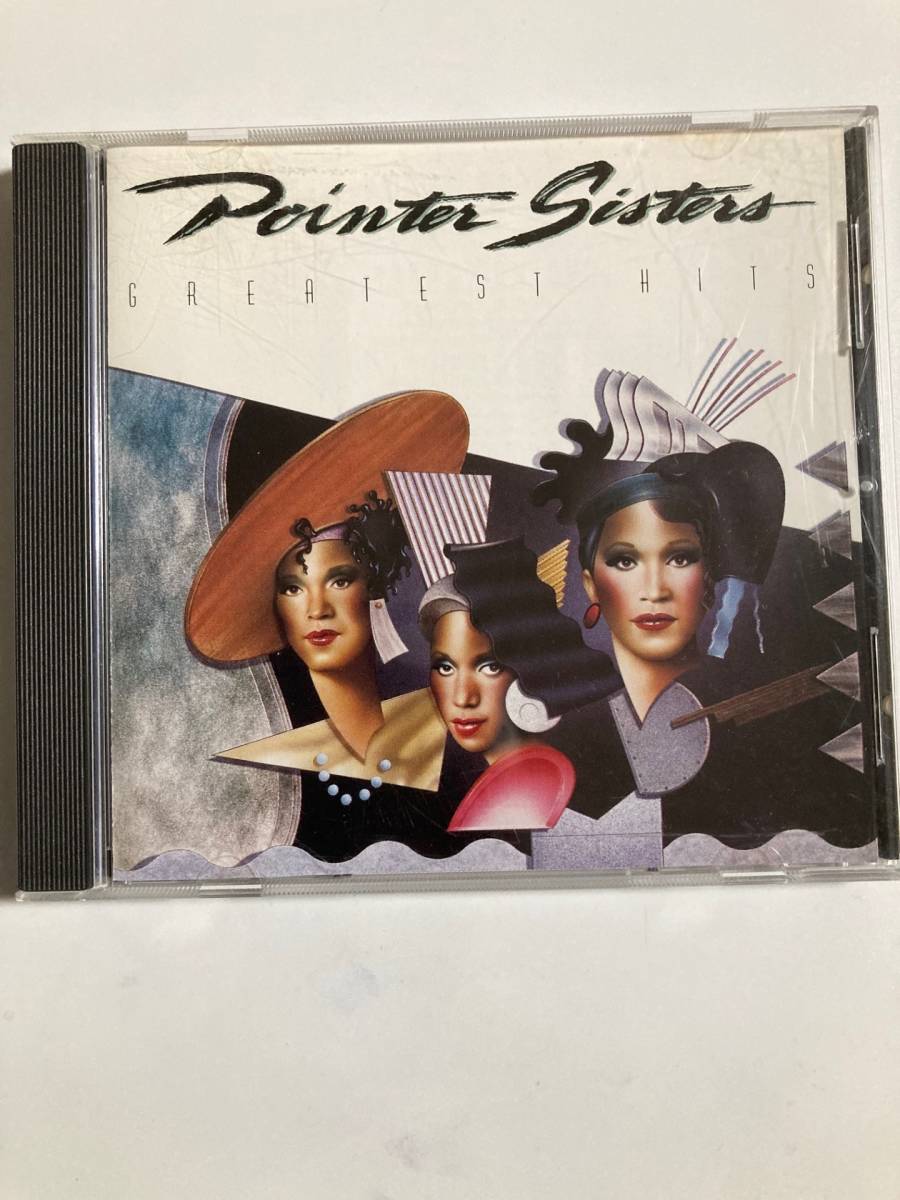 【リズム＆ブルース】ポインター・シスターズ（POINTER SISTERS）「GREATEST HITS」（レア）中古CD、USオリジナル初盤、RB-92_画像1