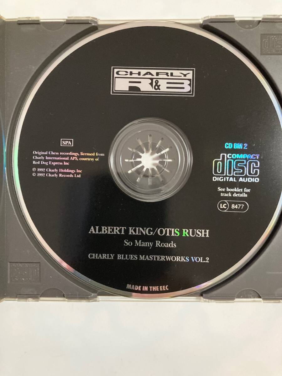 【ブルース】アルバート・キング/オーティス・ラッシュ（ALBERT KING/OTIS RUSH）「SO MANY ROADS」（レア）中古CD,欧州初盤、BL- 1130の画像5