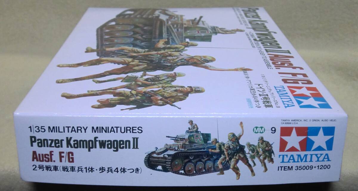 [ Tamiya ] Germany *Ⅱ number tank * 1/35 scale [ not yet constructed ]