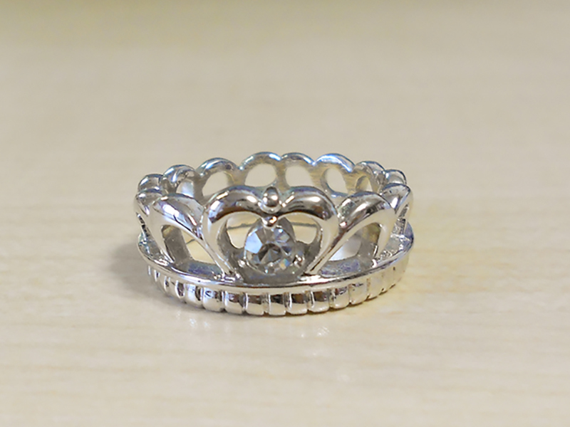 指輪 リング 直径約16ミリ 王冠の画像4