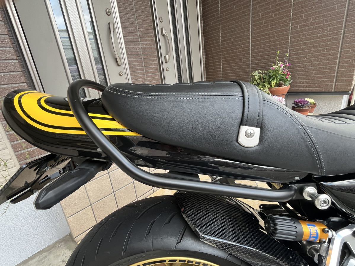 Z900RS z900rs cafe 2018-2023 z1 スタイル グラブバー 黒艶なし Z900RS z900rs cafe 2018-2023 z1 スタイル グラブバー 黒艶なし
