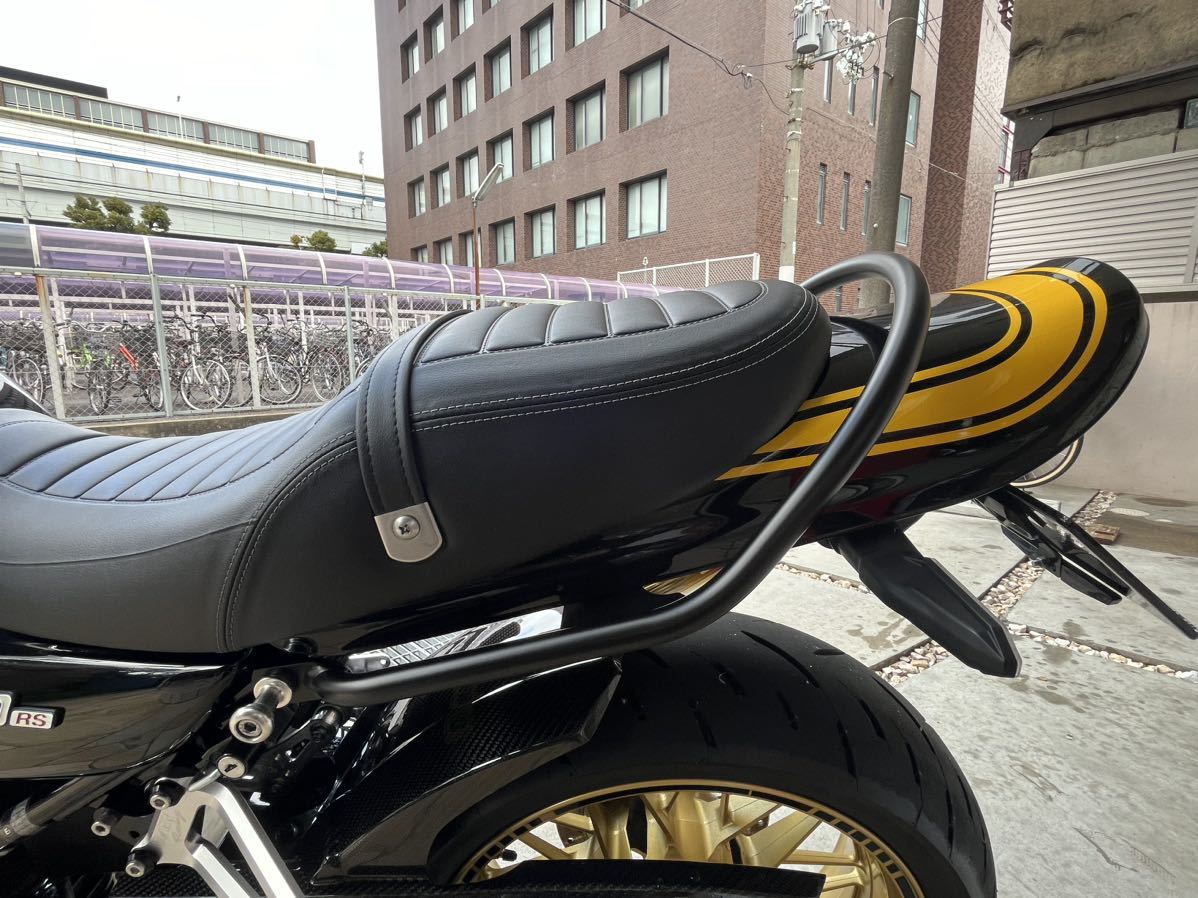 Z900RS z900rs cafe 2018-2023 z1 スタイル グラブバー 黒艶なし Z900RS z900rs cafe 2018-2023 z1 スタイル グラブバー 黒艶なし