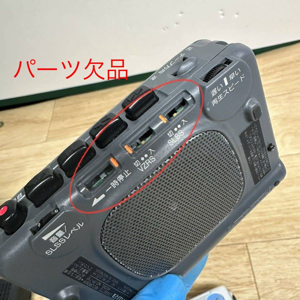 SONY WALKMAN ウォークマン カセットテープレコーダー WM-GX410/aiwa TP-710/Panasonic RF-U06 TV/FM/AM ラジオ ジャンク【管2627R】_画像9