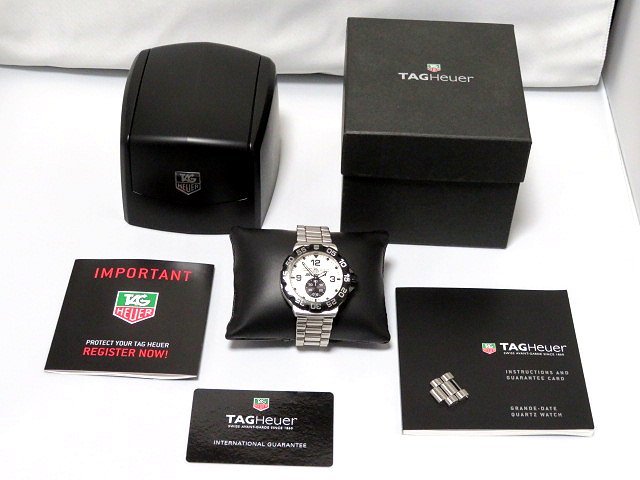 TAG HEUER　Snap-on　タグホイヤー スナップオン WAH1011 フォーミュラ1　グランドデイト FORMULA 1　美品　限定品　希少　レア_画像10