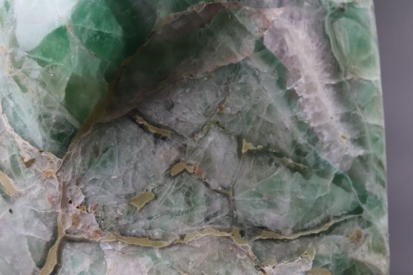 鑑賞石 翡翠 緑砡石 特大 原石 置物 約27,5kg TK107_画像8