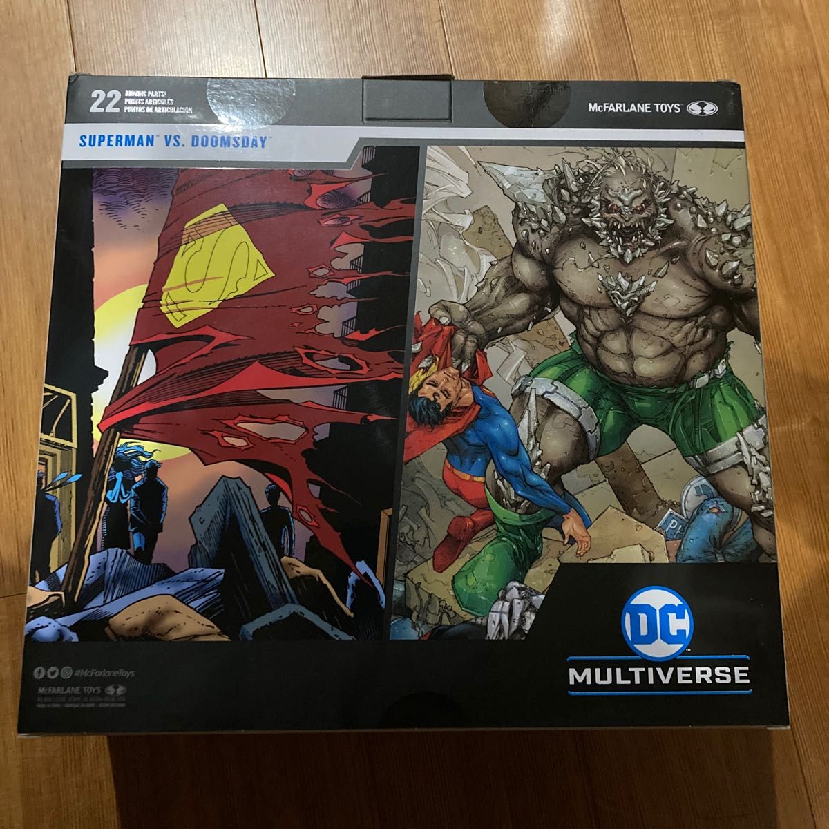 マクファーレントイズ DCマルチバース スーパーマンvs マクファーレントイズ DCマルチバース スーパーマンvs