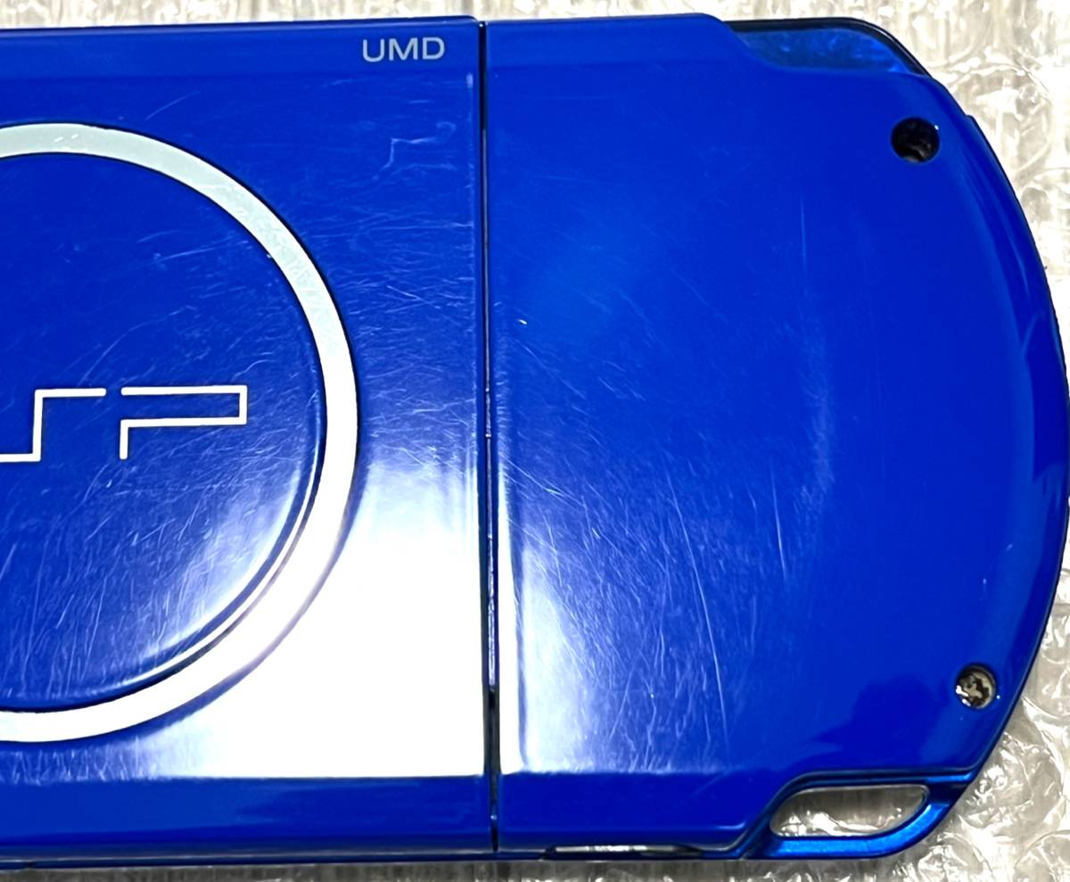〈現状品・最終型〉PSP-3000（PSPJ-30018） 本体 ホワイト/ブルー PlayStation Portable 薄型 バリューパック_画像5