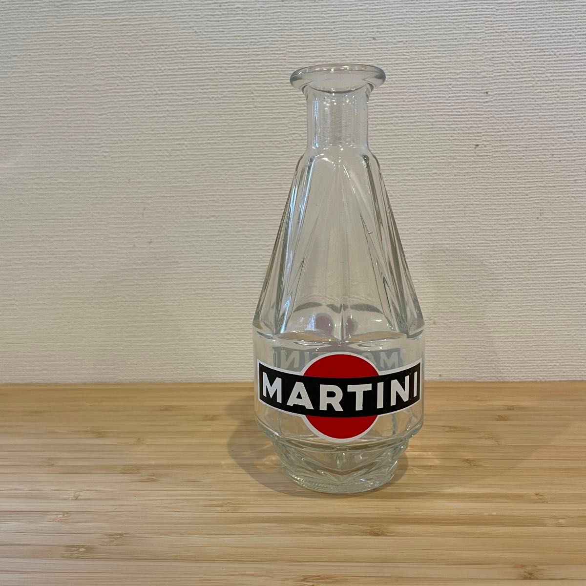 MARTINI マルティニ　ヴィンテージ　ボトル　花瓶　ポルシェやランチア好きの方に