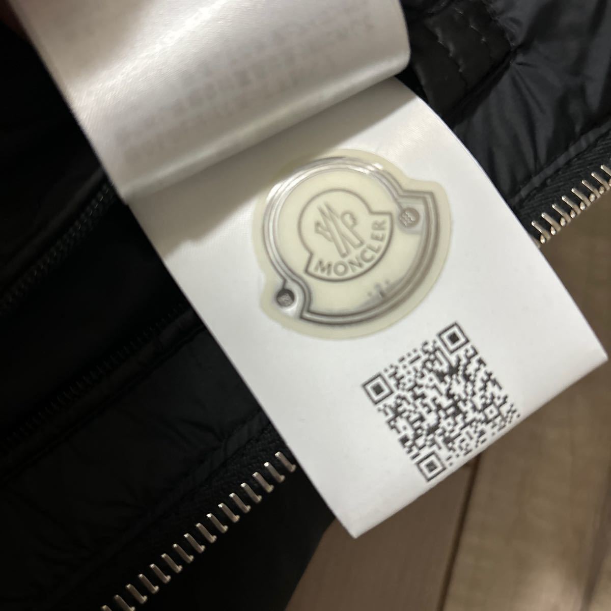 MONCLER★モンクレール★ZIN★レザーワッペン★ブラック★超美品★0_画像8