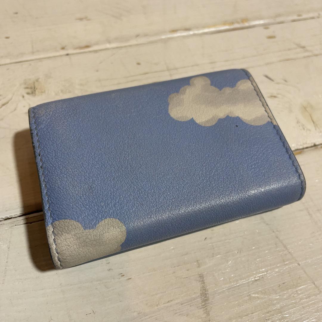 BALENCIAGA Balenciaga paper Mini wallet 391446 purse 