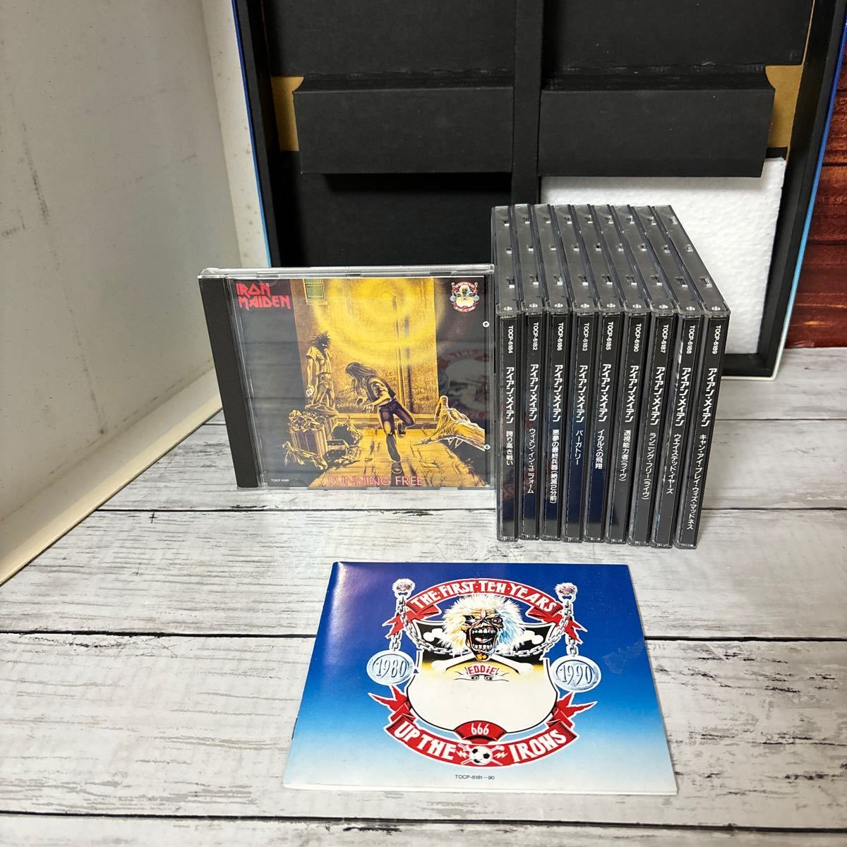 O17 アイアン・メイデン CD FIRST TEN YEARS シングル・コレクション10枚組(初回限定盤) の画像3