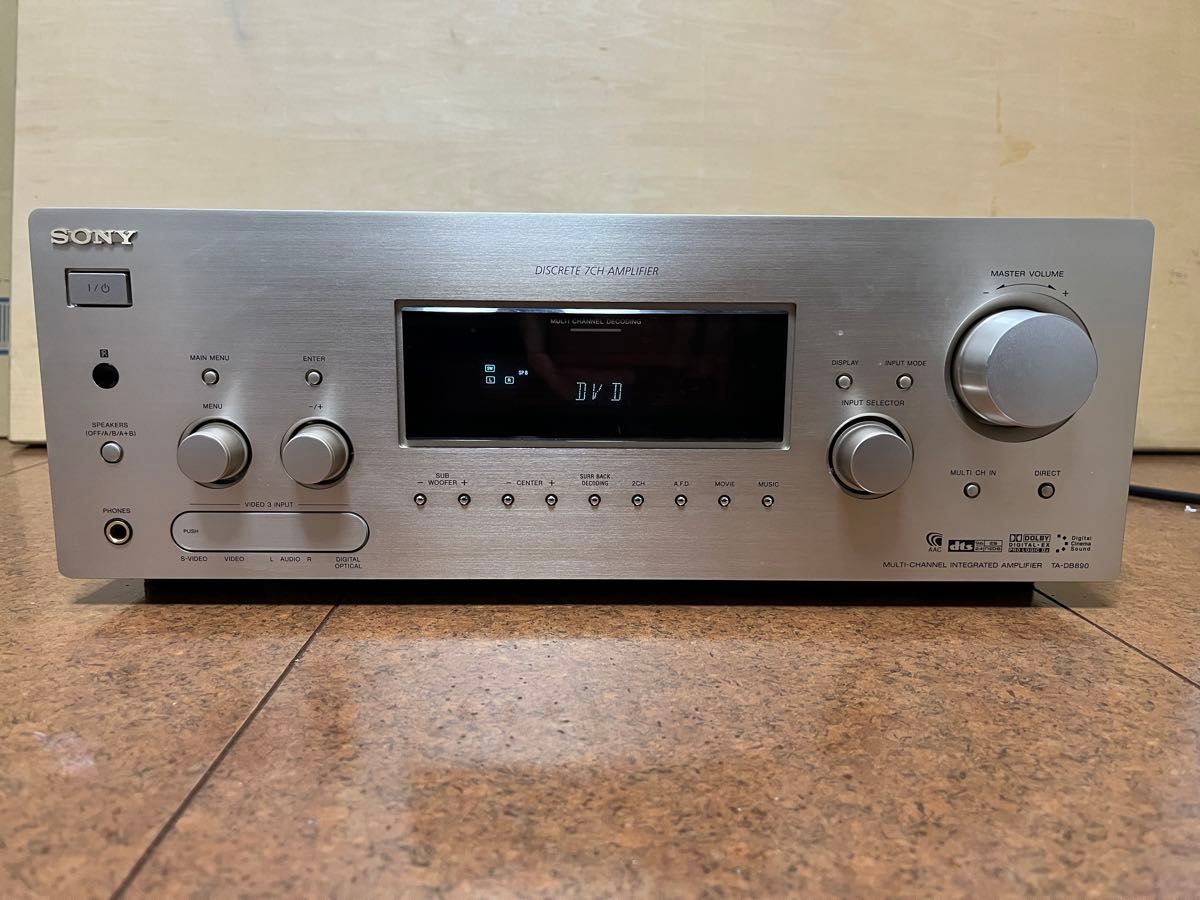 SONYソニーTA-DB890 AVアンプ希少機種|Yahoo!フリマ(旧PayPay SONYソニーTA-DB890 AVアンプ希少機種|Yahoo!フリマ(旧PayPay