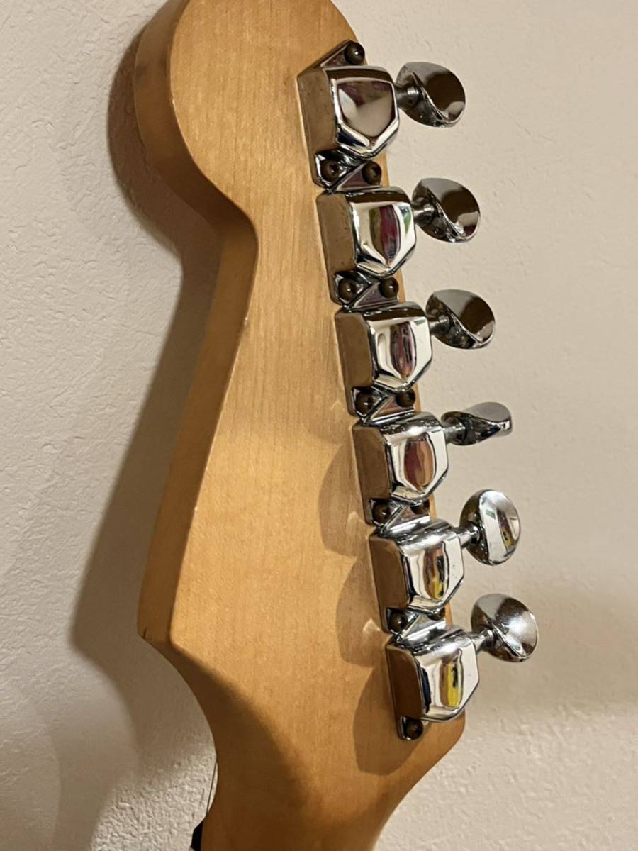 Squier by Fender Stratocaster silver series made in Japanの画像5