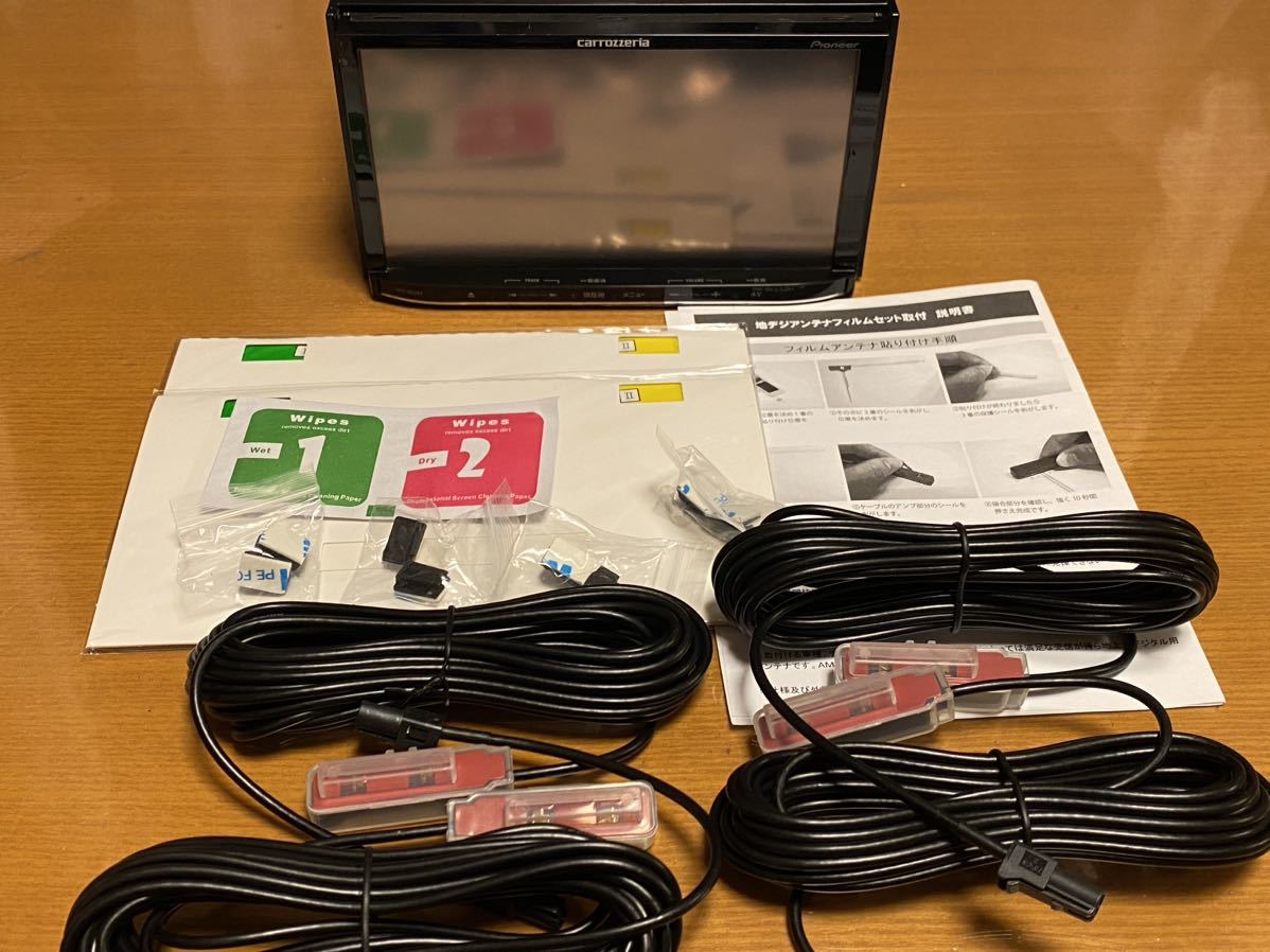 AVIC-MRZ99 バージョンアップ 4×4 フルセグ視聴 USB Bluetooth音楽再生 SD/DVD/CD再生 GPS/アンテナ線/フィルム新品 全国送料無料!の画像8