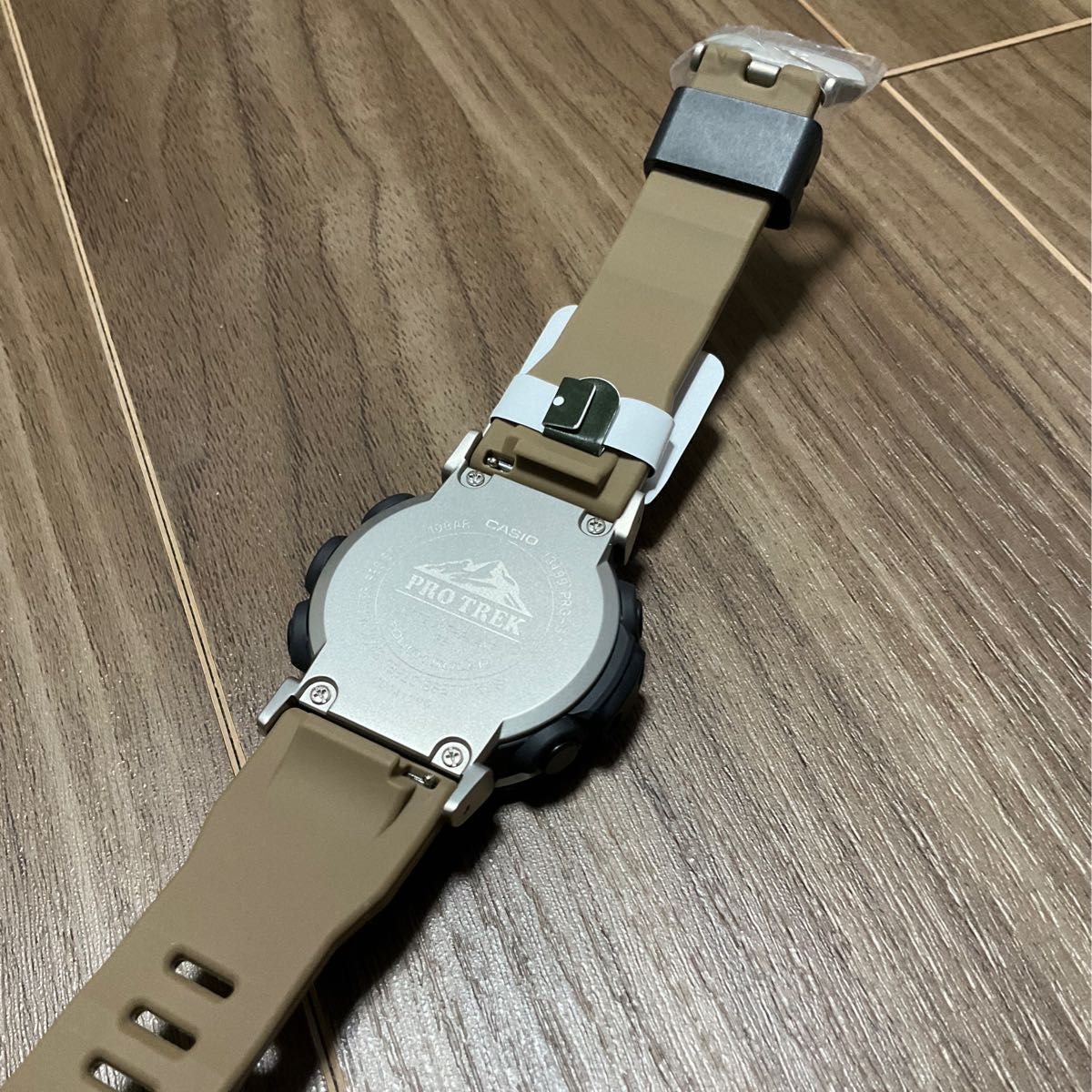 【試着程度】カシオ腕時計 プロトレック【国内正規品】 ソーラー PRG-30-5JF メンズ ブラウン