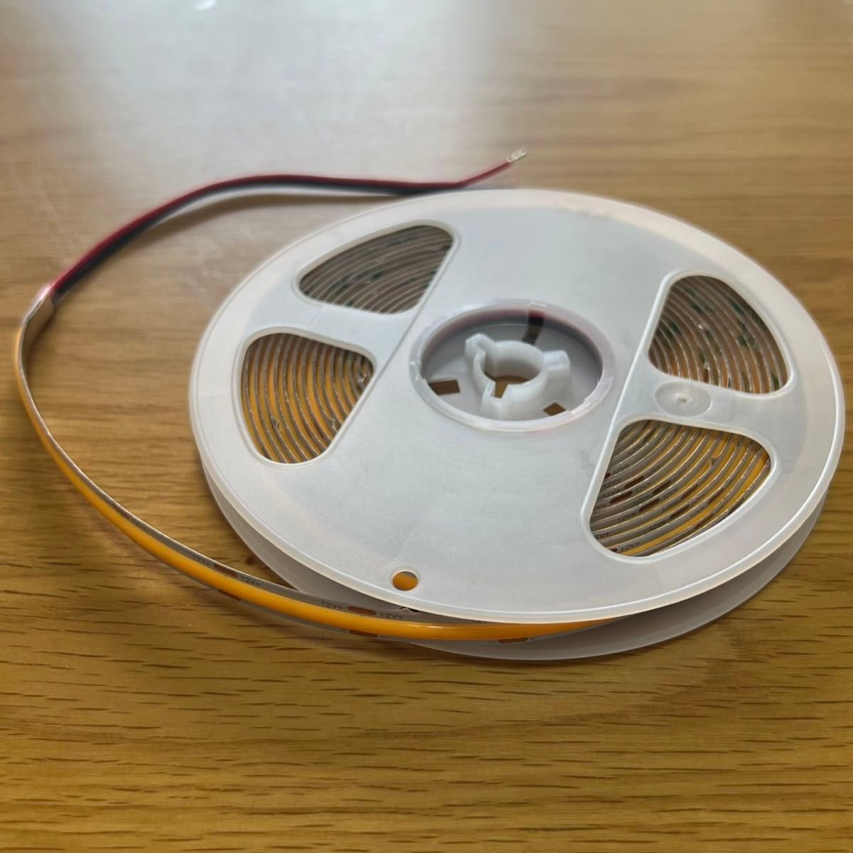 【新品】LEDテープライト COBタイプ 黄色 イエロー アンバー 12V 1m