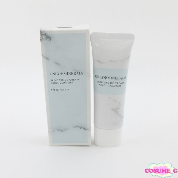  Only Minerals skin care UV cream cool comfort EX01 clear 25g unopened C121