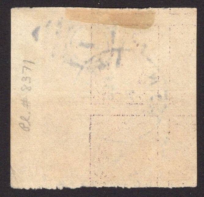 アメリカ切手　1908年シリーズ 無目打切手　３￠切手 ４枚ブロック　使用済（#484）_画像2