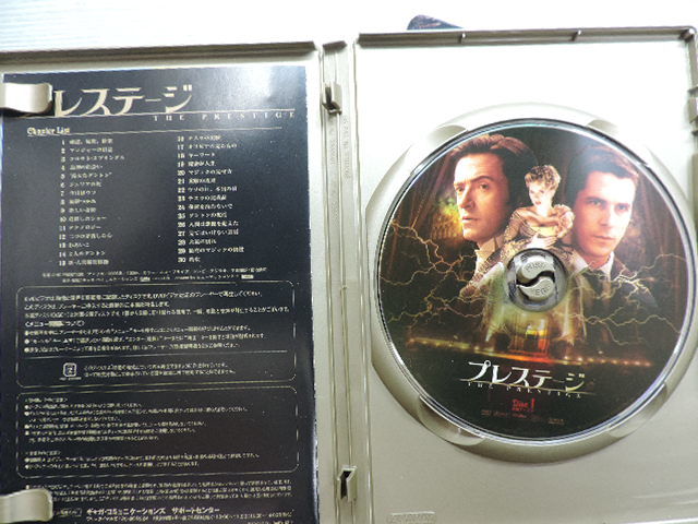 ★プレステージ★　　ＤＶＤ　　日本語・英語５，１ｃｈサラウンド　　日本語・英語字幕　　本編：１３０分　カバー付　　中古品_画像6