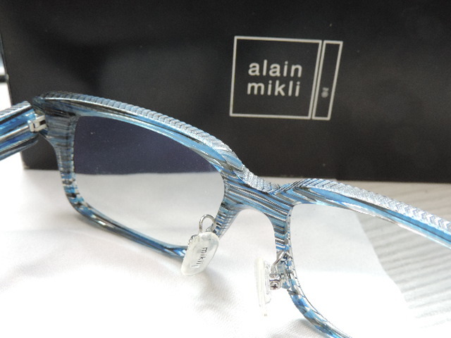 ★ａｌａｉｎ　ｍｉｋｌｉ　アランミクリ★　　Ａ０３０２６　３０８９　　イタリア製　　度入りレンズ　　ケース付　　中古品・美品_画像6