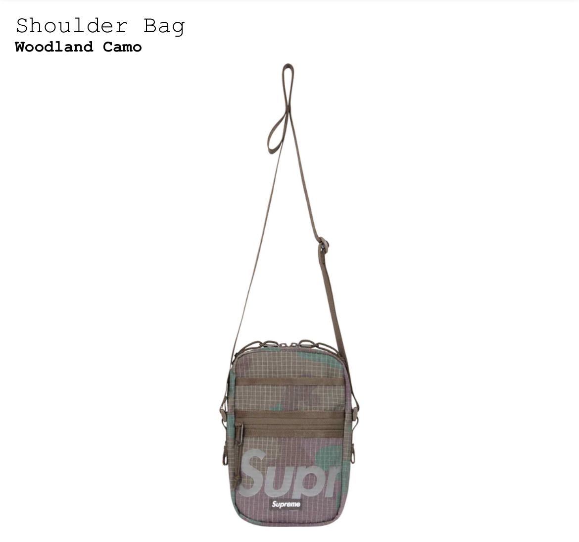 Supreme 2024SS Shoulder Bag Woodland Camo シュプリーム 24SS ショルダー バッグ ウッドランド カモ カモフラージュ ショルダーバッグ