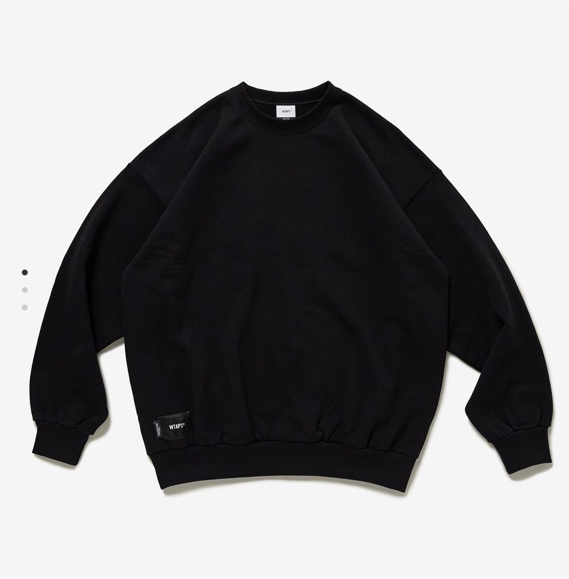 WTAPS 2023FW FORTLESS SWEATER BLACK Mサイズ ダブルタップス WTAPS 2023FW FORTLESS SWEATER BLACK Mサイズ ダブルタップス