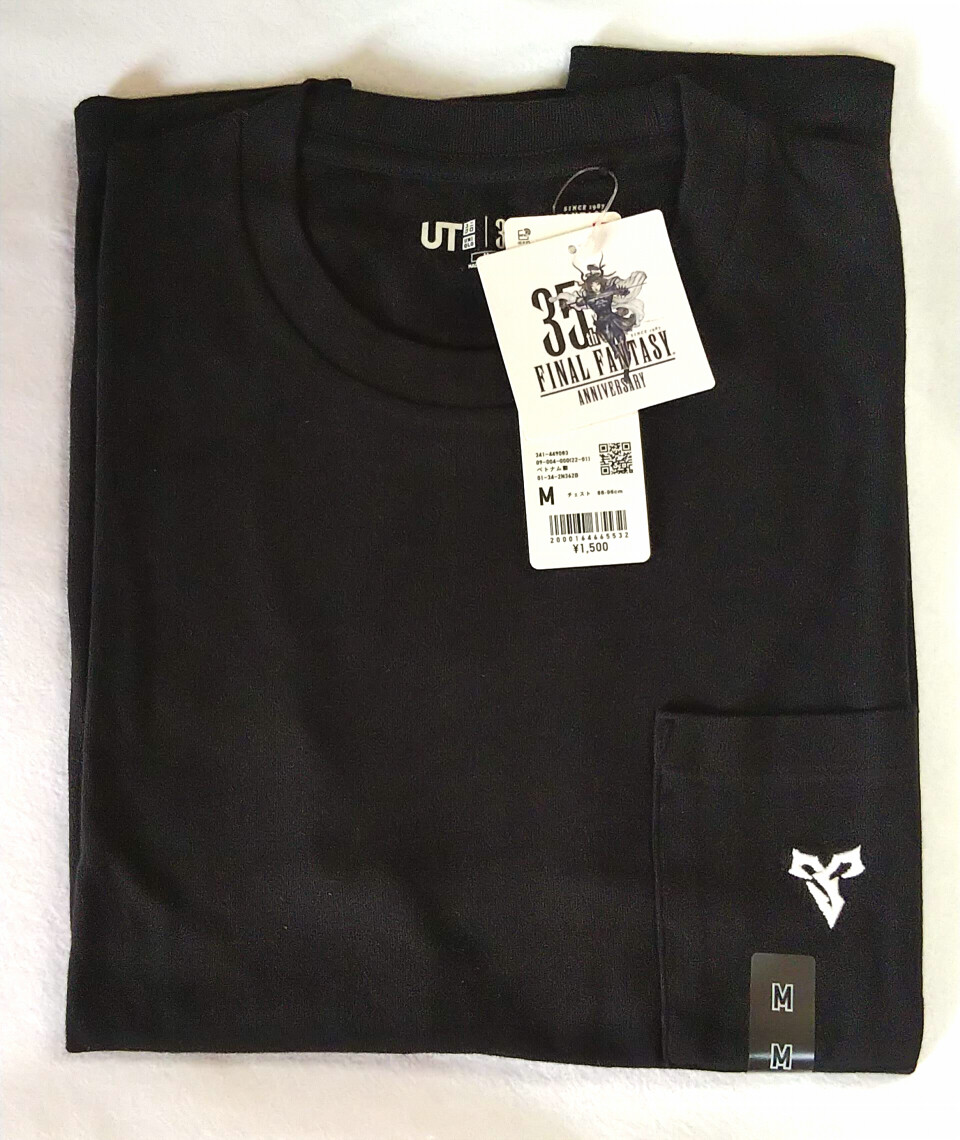 【未使用】Mサイズ ユニクロ UT Tシャツ FF ファイナルファンタジー10の画像1