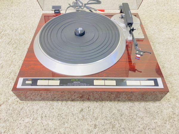 DENON DP-37F / デノン ターンテーブル レコードプレイヤー 【現状品】♪TK_画像2