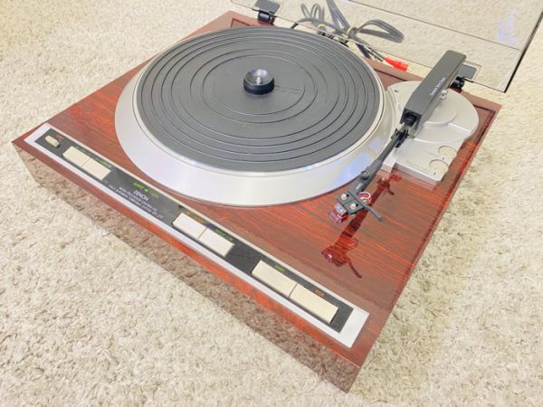 DENON DP-37F / デノン ターンテーブル レコードプレイヤー 【現状品】♪TK_画像1