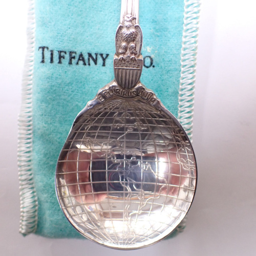 ティファニー Tiffany&co SV925 スターリングシルバー スプーン コロンブス 1837 アメリカ 新大陸発見_画像4