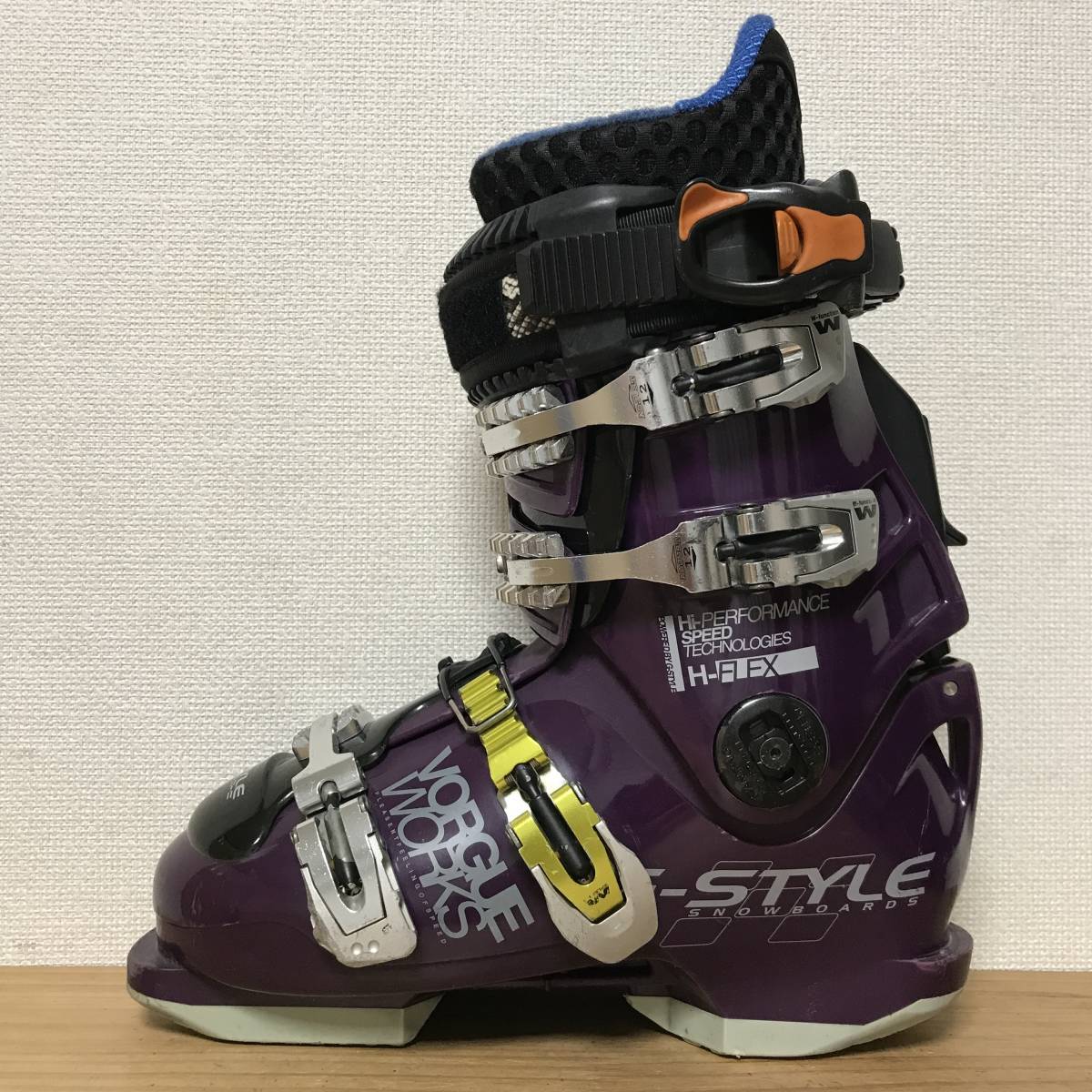 BURTONインナー◆G-STYLE VORGUE WORKS H-FLEX ハードブーツ 25.5cm ソール297mm アルペン レーシング スノーボード_画像1