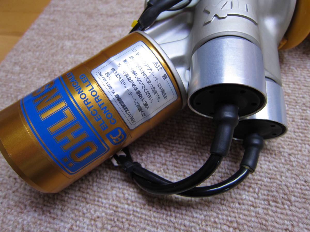 1199paniga-reS Ohlins TTX rear shock DU925 5,000km use little beautiful secondhand goods..