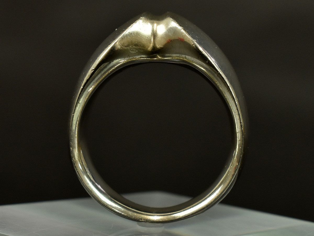 167600〇 Georg Jensen ジョージジェンセン リング 指輪 100 Sv925 シルバー メンズ レディース ヴィンテージ アクセサリー/ E_画像3