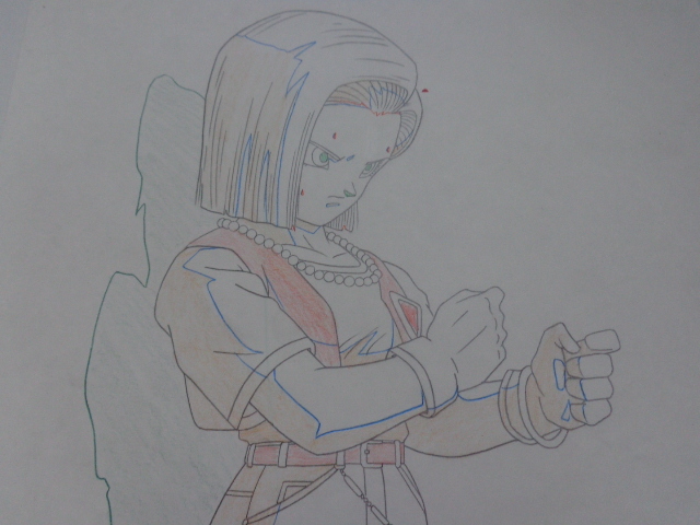 Yahoo!オークション - ドラゴンボール 直筆原画 人造人間18号 Yahoo!オークション - ドラゴンボール 直筆原画 人造人間18号